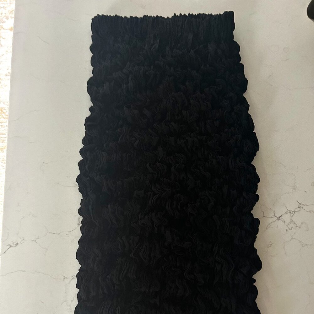 Issey Miyake Pleated Midi Skirt - Vintage Designer